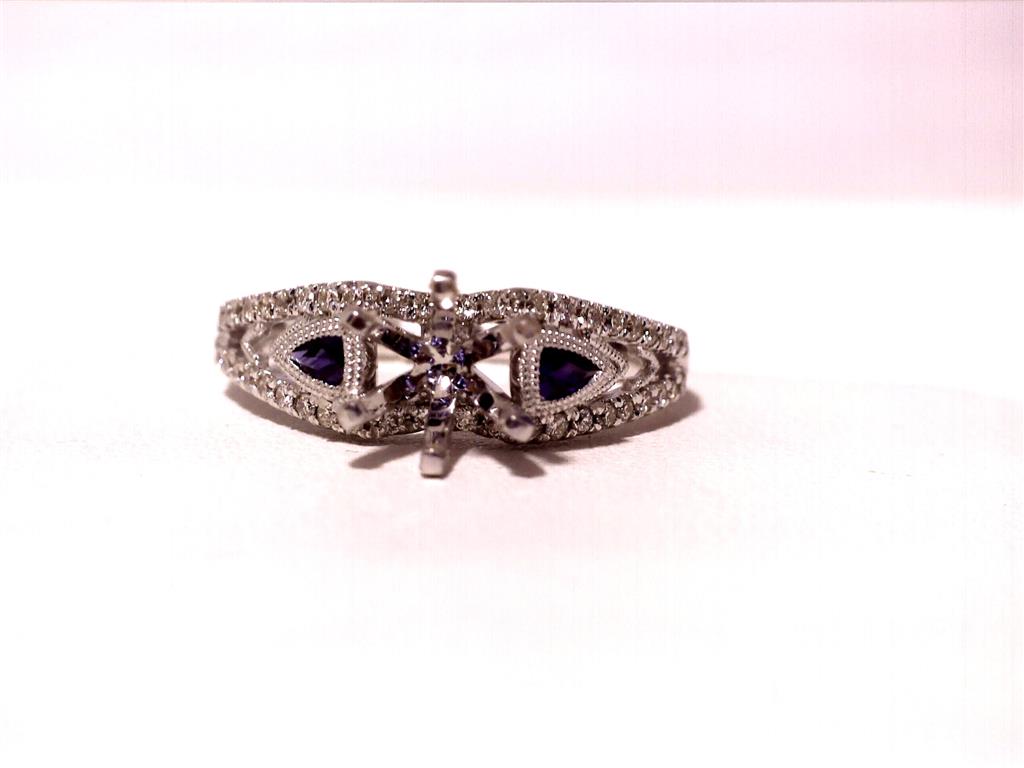 Diamond Semi-Mount Ring