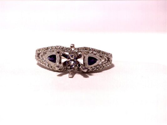 Diamond Semi-Mount Ring