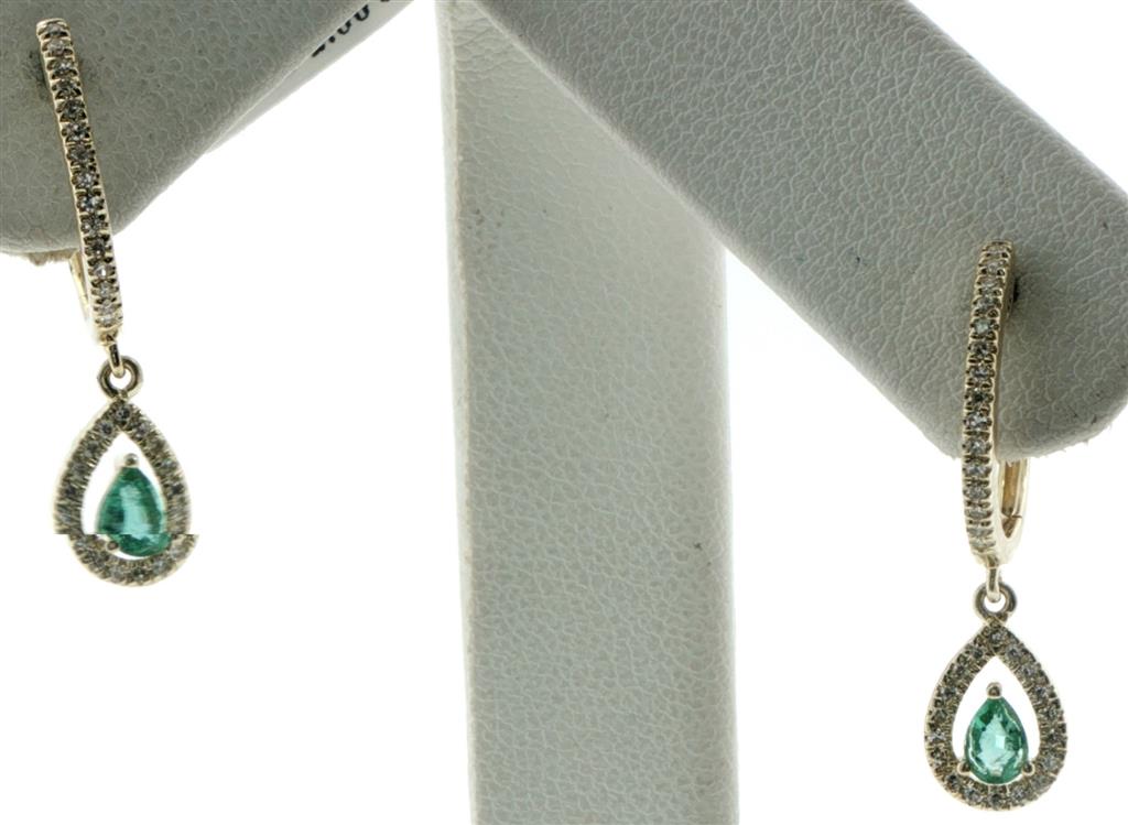 Colored Stone Earring.
