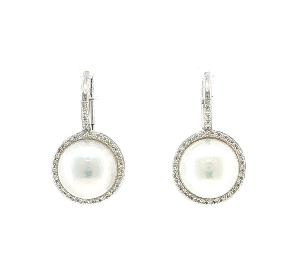 $1669 Pearl Earring – Gennaro Jewelers