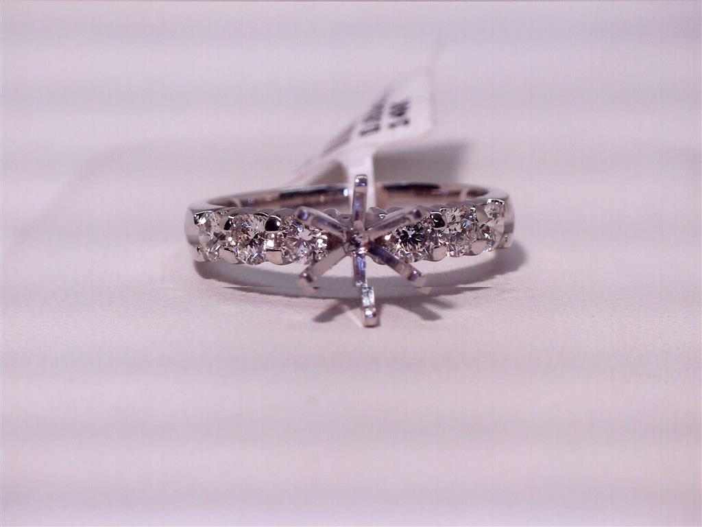 Diamond Semi-Mount Ring
