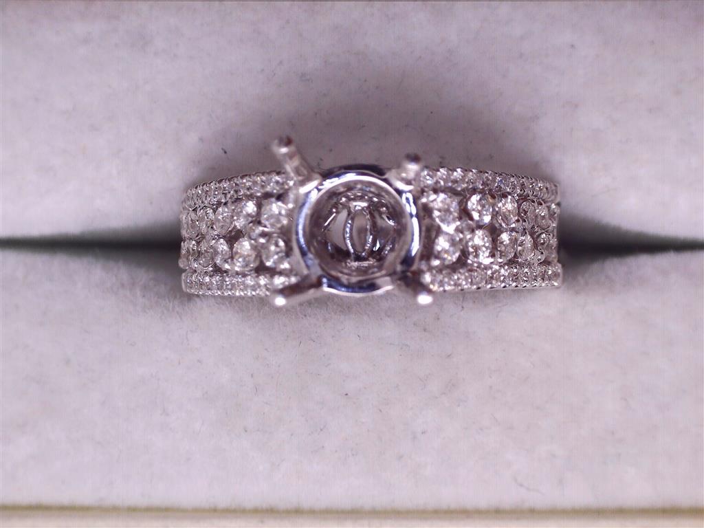 Diamond Semi-Mount Ring