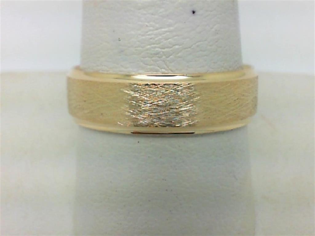 Gold Wedding Bands  -  Men'