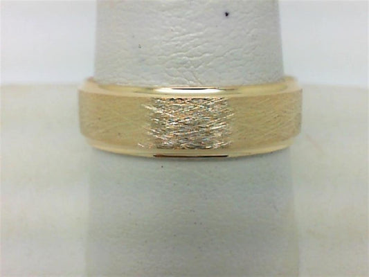 Gold Wedding Bands  -  Men'