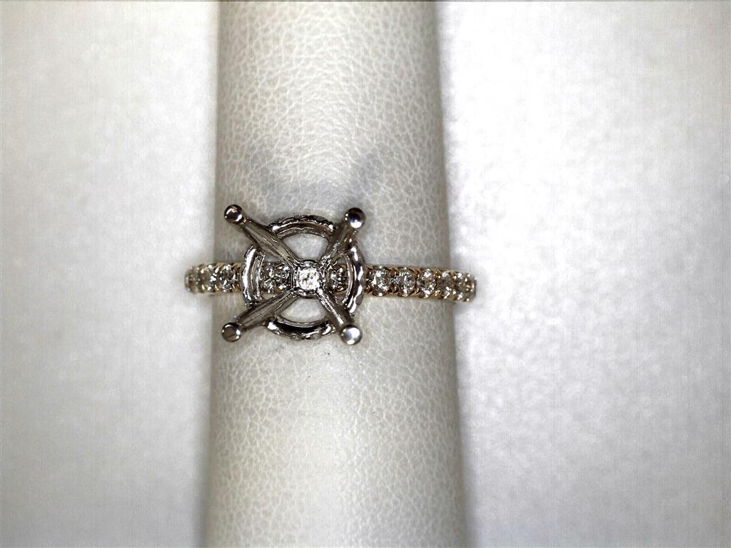 Diamond Semi-Mount Ring