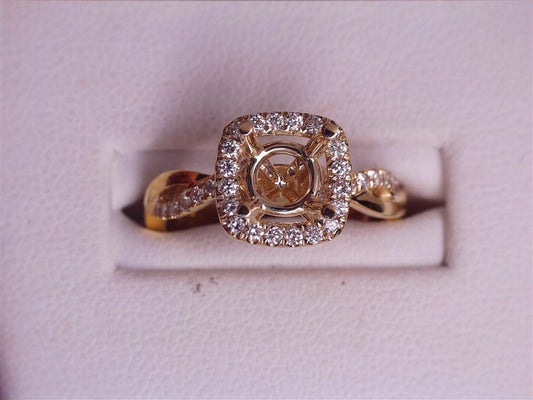 Diamond Semi-Mount Ring