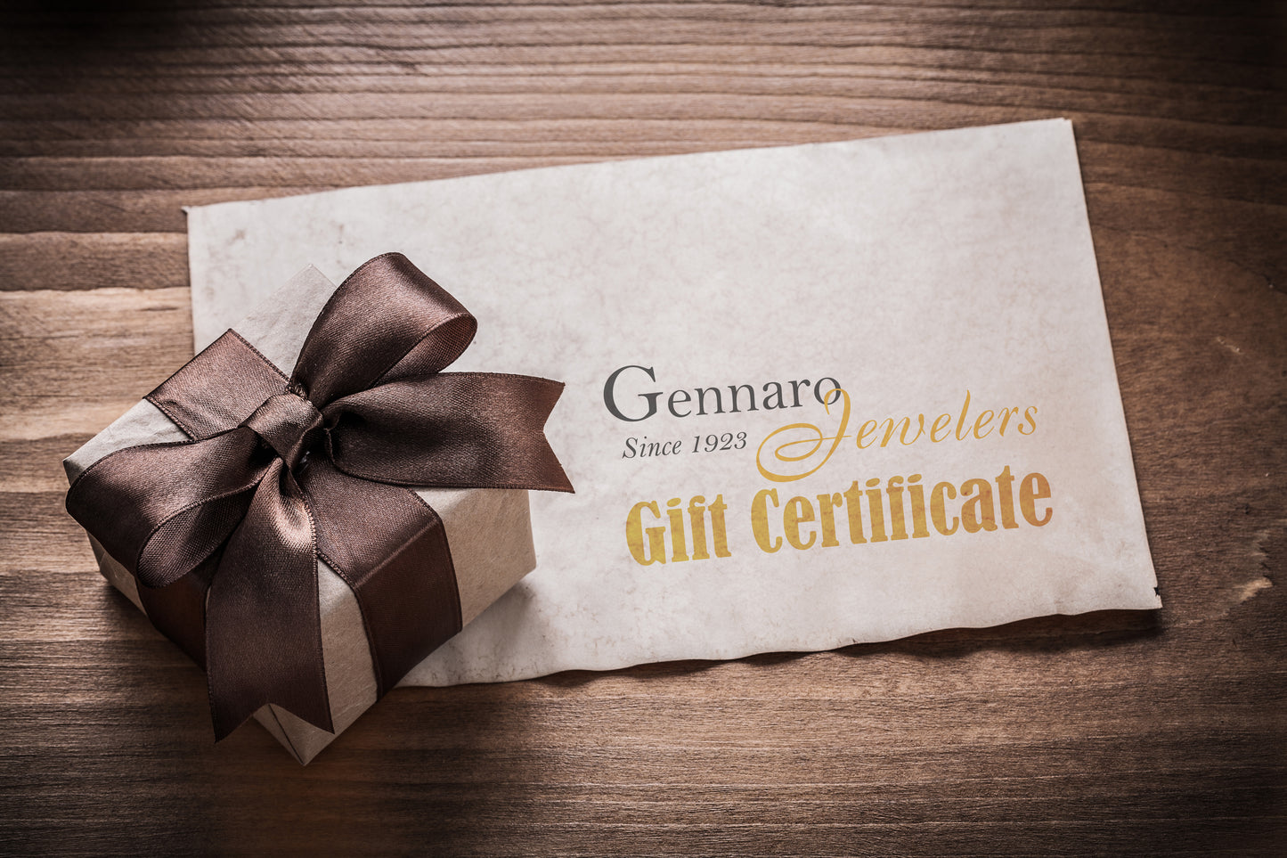 Gennaro Jewelers Gift Certificate
